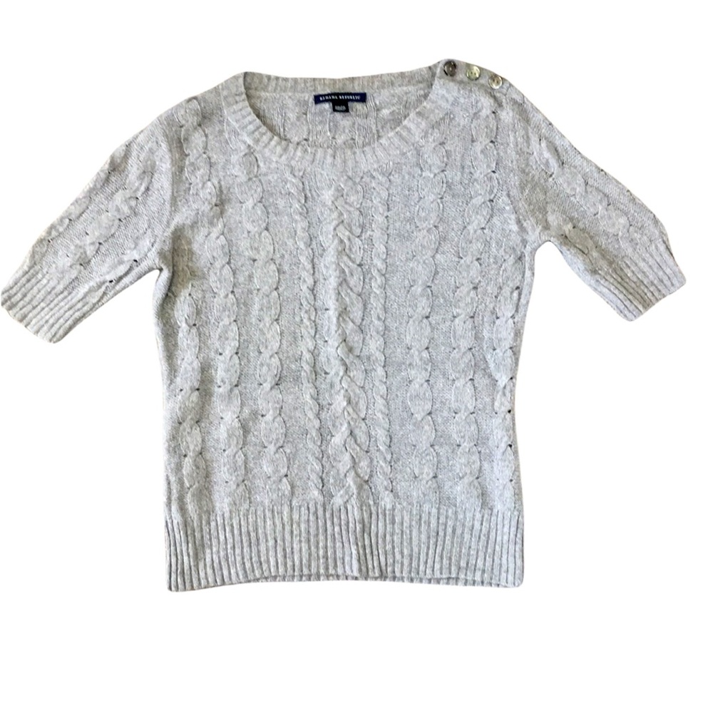 Banana Republic | Grey Sweater Tee